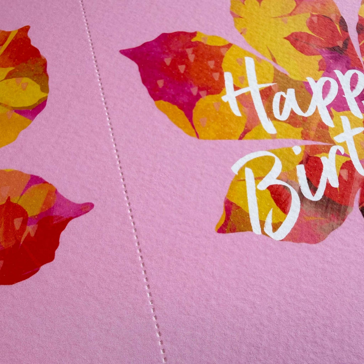 Happy Birthday, Horse Chestnut Leaf