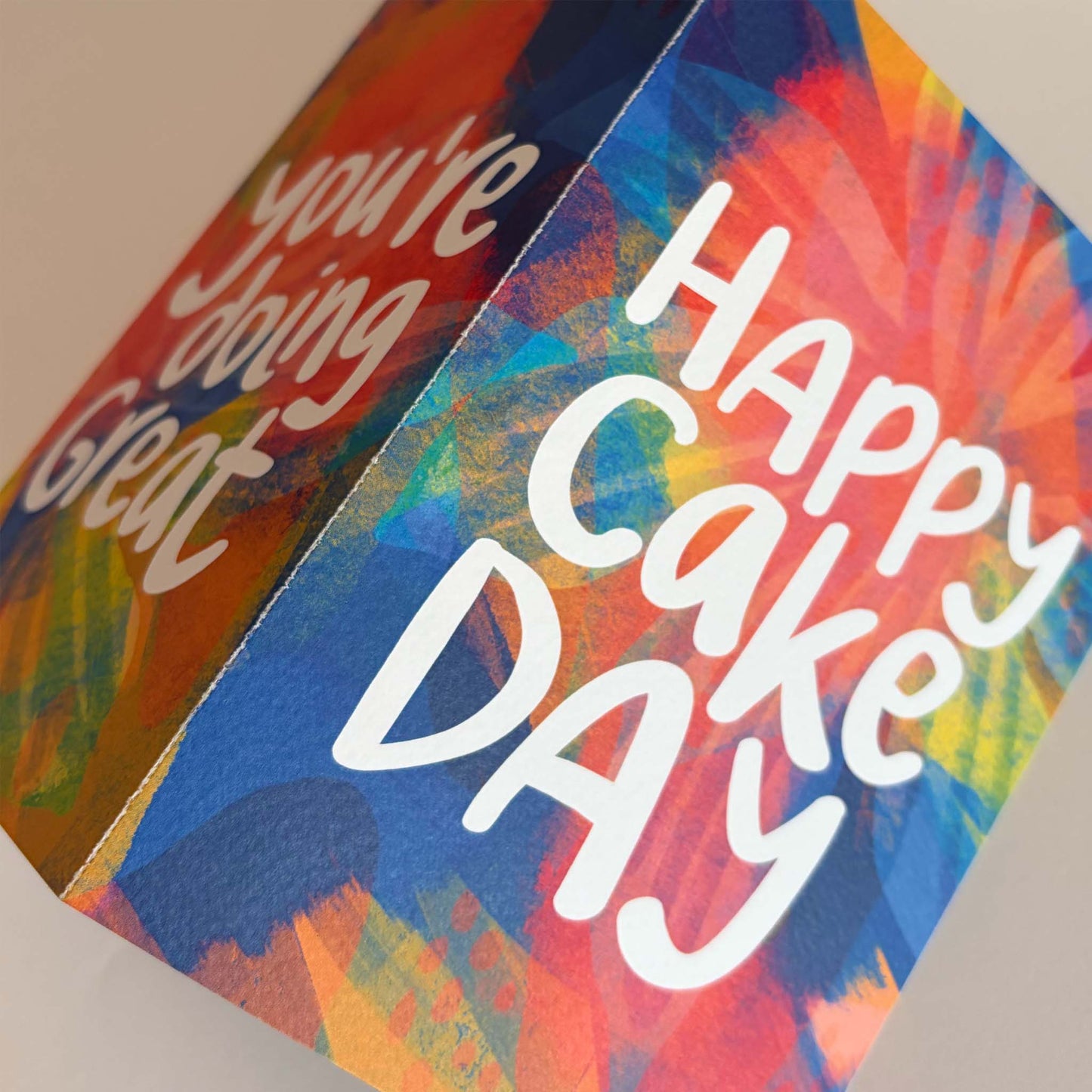 Happy Cake Day, You're Doing Great
